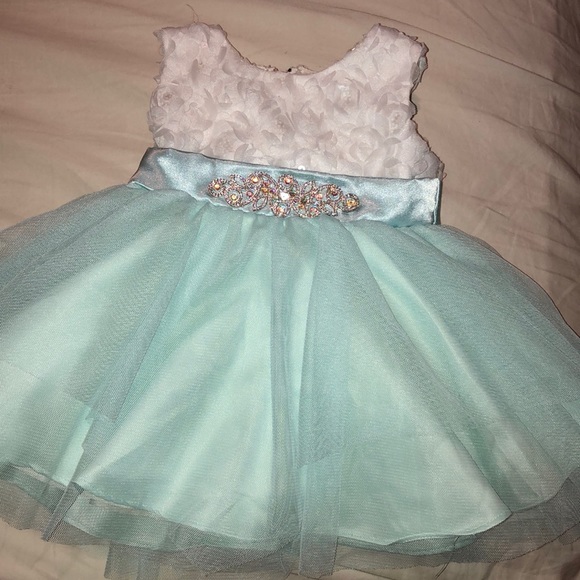 tiffany blue baby dress
